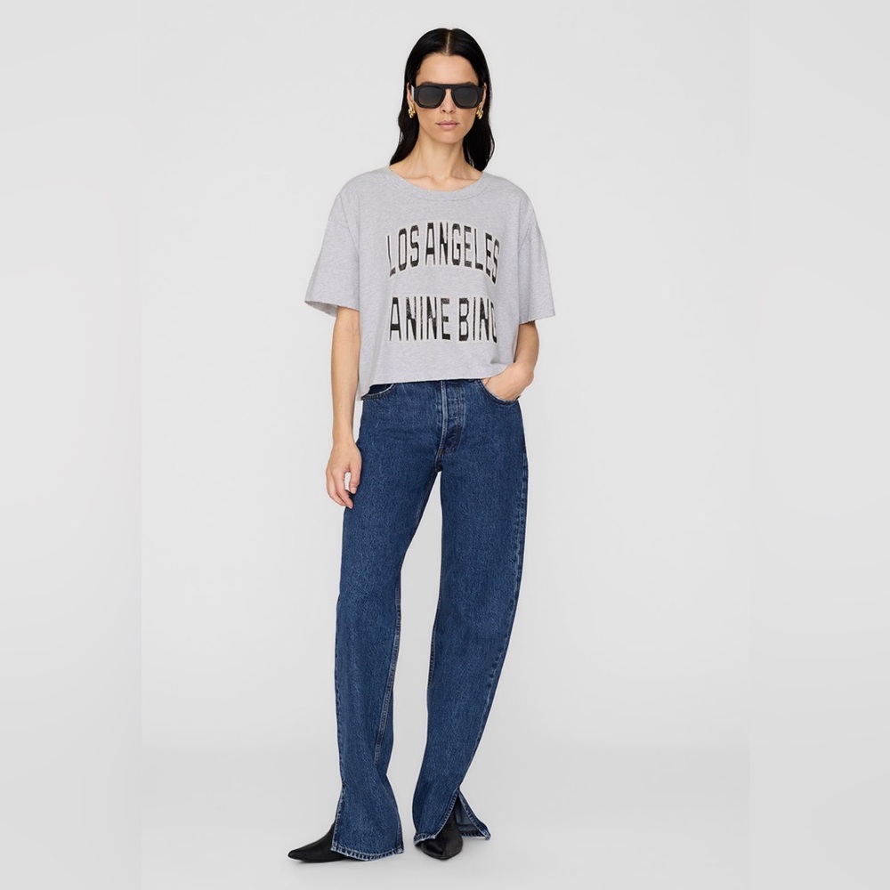 ❌ SOLD ❌ New Anine Bing Johnny Cropped Tee